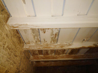 Dübeltramdecke kundenseitig begonnen